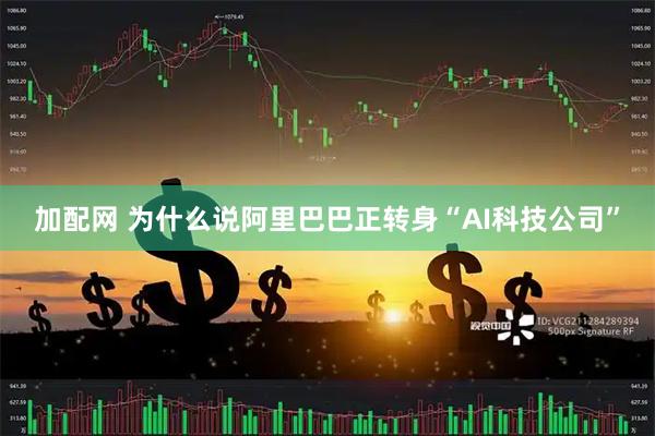 加配网 为什么说阿里巴巴正转身“AI科技公司”